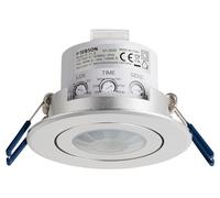 SEBSON PIR Motion Sensor Indoor Ceiling Flush-Mounted 8m/360° LED Suitable