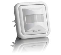 SEBSON PIR Sensor Light Switch, Wall Mounted, Infrared Motion Sensor, LED suitable, Flush Mounted, programmable, Range max. 9m/160°