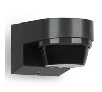 SEBSON PIR Sensor Outdoor IP65, Wall Surface-mounted, Programmable, Motion Sensor 240°, Range 8-14m (adjustable), LED Lights Compatible, 3-Wire