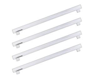 SEBSON S14S LED Light Bulb 8W Warm White 3000K 50cm Length - 4 Pack - 60W Replacement for Light Bulb, 880lm, 150º Beam Angle, not dimmable - Tube Lamp ø30 x 500mm