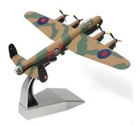 SEBUNAS 1/144 Scale Avro Lancaster Bomber Fighter Model British Fighter Military Metal Diecast Aircraft Model Kit for Adult Collection or Gift