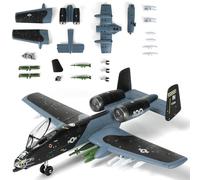 SEBUNAS 1:72 Scale A-10 Thunderbolt II Warthog Highly Detailed Plastic Assembly Model Kit Accurate Reproduction with Paint Scheme Collector's Choice Gift for Adults and Kids(43PCS)