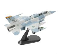 SEBUNAS 1/72 Scale F-16 Fighting Falcon Fighter Jet Model United Arab Emirates Air Force livery Military Aircraft Miniature Metal Diecast Airplane Model Kit for Adult Collection