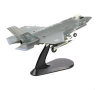 SEBUNAS 1/72 Scale F-35I Adir Lightning II Fighter Jet Model Israeli Air Force Stealth Fighter Miniature Military Metal Diecast Aircraft Model Kit for Adult Gift or Collection