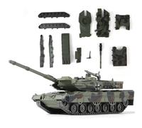 SEBUNAS 1/72 Scale Leopard 2A7 Military Tank Quick Build Model Germany Armored Vehicle Leopard 2A7 Main Battle Tank Building Model Gift for Adults and Kids (14PCS)