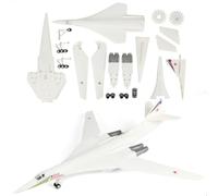 SEBUNAS TU-160 Blackjack 1:100 Scale Large Military Strategic Bomber Quick Build Model Kit - Oversized Plastic Assembly Plane 55cm Wingspan with Display Stand, Gift for Adults & Kids