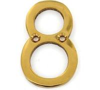 SEC 50MM Brass Numeral 8 S2488