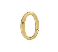 SEC 75MM Brass Numeral 0 S2500