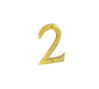 SEC 75MM Brass Numeral 2 S2502