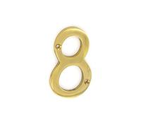 SEC 75MM Brass Numeral 8 S2508