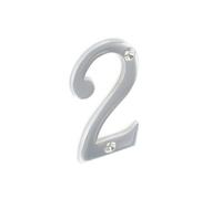 SEC 75MM Numeral 2 Chrome S2962*