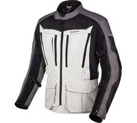 Seca Discovery Motorcycle Textile Jacket, black-grey-white, size 3XL for Men