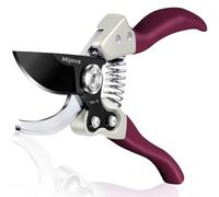 Secateurs, Pruning Shears for Gardening Heavy Duty with Rust Proof Stainless Steel Blades, Best Hand Pruners Garden Shears Ergonomic Gardening Tools (MJ002)