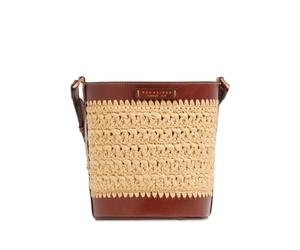 Secchiello Linea Luna- female- The Bridge- Cross Body Bags- Brown- ONE SIZE- Bags ONE SIZE