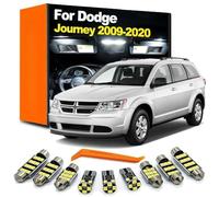 SECDRPOQA 14Pcs Car LED Interior Light Vanity Mirror Trunk Lamp Kit, For Dodge Journey 2009 2010 2011 2012-2016 2017 2018 2019 2020
