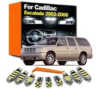 SECDRPOQA 17Pcs LED Interior Light Bulb Kit, For Cadillac Escalade 2002 2003 2004 2005 2006 Reading Door Courtesy Trunk Lamp