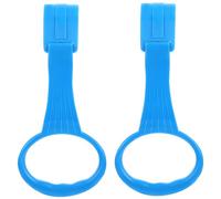 SECFOU 1 Pair Crib Pull Rings Walking Exercise Assistant Portable Lightweight Pp Material Cot Hanging Rings for Traveling Use