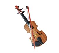 SECFOU 1 Set Delicate Violin for Realistic Instrument Prop for Early Childhood Music Development Enhances Creativity and Coordination for Home Kindergarten School Use
