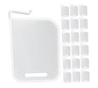 SECFOU 100 Pcs Adjustable Refrigerator Organizer Divider Plates Multi-Functional Fridge Partition for Food Storage Plastic for Kitchen and Pantry Organization