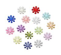 SECFOU 1000Pcs Flat Bottom Abs Snow Pearls for DIY Phone Shell Decoration Durable Non Breaking Craft Accessories with Assorted Styles and Colors for Crafting Projects