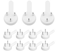 SECFOU 100pcs Frame Hooks Seamless Nails Practical Design Premium Plastic and Iron Material 0.86 X 0.59 X 0.47 Inch Size Suitable for Framed Maps and Photo Frames on Whitewashed Walls
