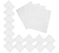 SECFOU 100pcs White Epe Foam Pouches 25x30cm Cushion Foam Pouches for Packing Small Items Uniform Protection and Impact Resistance, for Shipping and Product Packaging