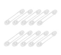 SECFOU 10pcs Childproof Latch for Boys and Girls Safety Locks Soft Material Easy to Open for Adults Peel Stick Design