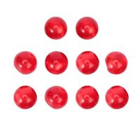 SECFOU 10pcs Circular Resin Pearl Button for DIY Clothes and Bags, Colourful Smooth Surface Loose Pearl Fastener Suitable for Sewing and Decorative Craft Projects