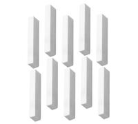 SECFOU 10pcs Guitar Bone Nut Blanks Cow Bone Material for Electric Bass Acoustic Classical Guitars Tone Resonance and Easy to Install