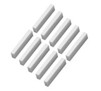SECFOU 10pcs Guitar Bone Nut Replacement Set 40x10x5mm Suitable for Electric and Acoustic Guitars Premium Quality Beef Bone Material