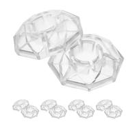 SECFOU 10Pcs Guitar Effects Pedal Footswitch Caps Diamond Shape Footswitch Button Covers Replacement for Electric Guitar Pedal Accessories