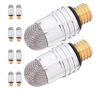 SECFOU 10pcs M5 Thread 6.0mm Stylus Pen Replacement Tips with Conductive Silver Fiber for Capacitive Touchscreen Tablets Smartphones Sturdy Stylus Tip Refills