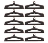 SECFOU 10pcs Metal Medal Buckle Ribbon Display Holder for Medal Ribbons Zinc Alloy Horizontal Design with Versatile Usage for School Sports Days and Community Sports Events