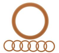 SECFOU 10pcs Silicone Gasket Replacement for Bottle Lid Airtight Leakproof Sealing Hoop for Milk Bottle Seal Ring Elastic Replacement Circle