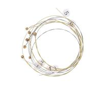 SECFOU 10Pcs Steel Lyre Strings Kit Standard Tension Replacement for Classical Lyre Harp Players and Beginners with Sturdy Construction and Tone