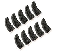 SECFOU 10pcs Sweat Game Thumb Sleeves Lightweight Breathable Finger Covers for Mobile Gaming Enhanced Touch Sensitivity and Both Thumb and Index Fingers