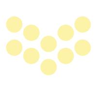 SECFOU 10pcs Yellow Lighting Gels Pet Color Correction Gel Sheets for Studio and Festive Events, and Gentle Illumination Light Filter Film for DIY LED Diffusion