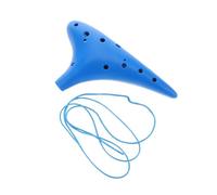 SECFOU 12hole Resin Ocarina Alto C for Beginner Musicians Compact Musical Instrument for Music Practice Ocarina for Boys and Girls Instruments Random Color
