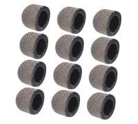 SECFOU 12pcs Capacitive Pen Tips Stylus Rubber Tips Replacement for Touch Screen for Writing and Drawing Conductive Fiber Material Easy to Replace