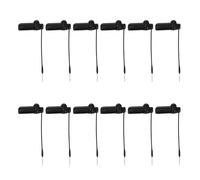 SECFOU 12pcs Clothes Security Hard Tags for Retail Use Mini Anti-Theft Magnetic Tags with Smooth Surface Suitable for Socks and Pants in Supermarket and Luggage Stores Random Color