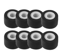 SECFOU 12pcs Pinch Roller for Cassette Tape Recorder Rubber Video Machine Tape Wheel 9mm Repair Replacement Compatible with Audio