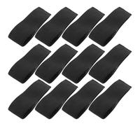 SECFOU 15pcs Black Mourning Armbands Cloth Elastic Bands Resistant to Fading for Memorial Services and Funeral Ceremonies, Longterm Use Funeral Accessory