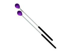 SECFOU 1pair Beginner Marimba Mallets Soft Woolen for Percussion Instruments and for Developing Rhythm and Music Skills