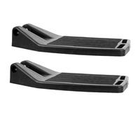 SECFOU 1Pair Elevating Wheelchair Footrest Pad Comfortable Replacement Foot Pedal for Wheelchair Slip Design for Enhanced Security Fits Various Wheelchair Brands Easy to Use