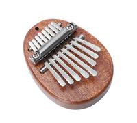 SECFOU 1pc Thumb Piano Eight Tones Wooden Kalimba Finger Piano for Boys and Girls and Adults Smooth Keys Pure Tone Easy to Play Great for Musical Beginners