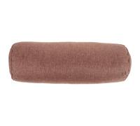 SECFOU 1Pcs Yoga Accessory Bolster Cushion for Yoga Cylinder-Shaped Practice Pillow with Anti-Slip Multi-Purpose Design Coffee Color Skin-Friendly Fabric for Postures