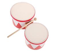 SECFOU 1set Boy Girl Drum Musical Instrument for Boys and Girls Drums Cartoon Printing Portable Hand Percussion for Singing and Dancing Activities