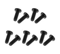 SECFOU 1set Hair Clipper Housing Screws Replacement Electric Trimmer Shell Fixing Screws for Stable Closure and Maintenance Compatible with Wahl Black 10pcs