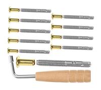 SECFOU 1set Harp String Tuning Pin Wrench Lyre Harp Repair Kit String and Tuning Tool for Quick and Precise Instrument Maintenance