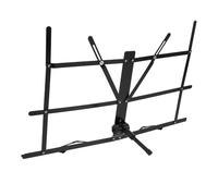 SECFOU 1set Portable Folding Music Stand Carrying Bag Tabletop Sheet Music Holder for Guitars and Instruments Lightweight and Compact Design for Musicians The Go